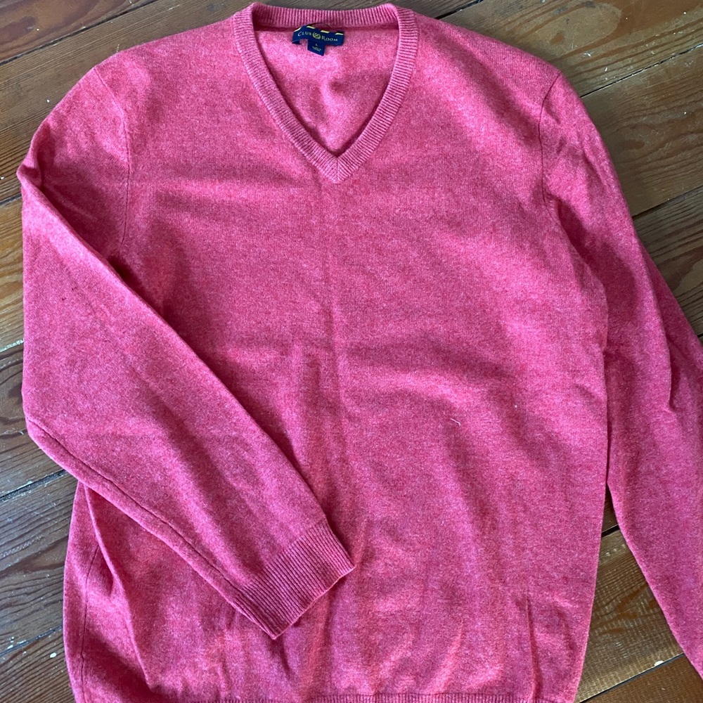 Club Room Cashmere Sweater- L